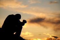 Man praying