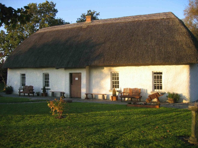 The cottage in which Blessed Edmund was born in 1762.